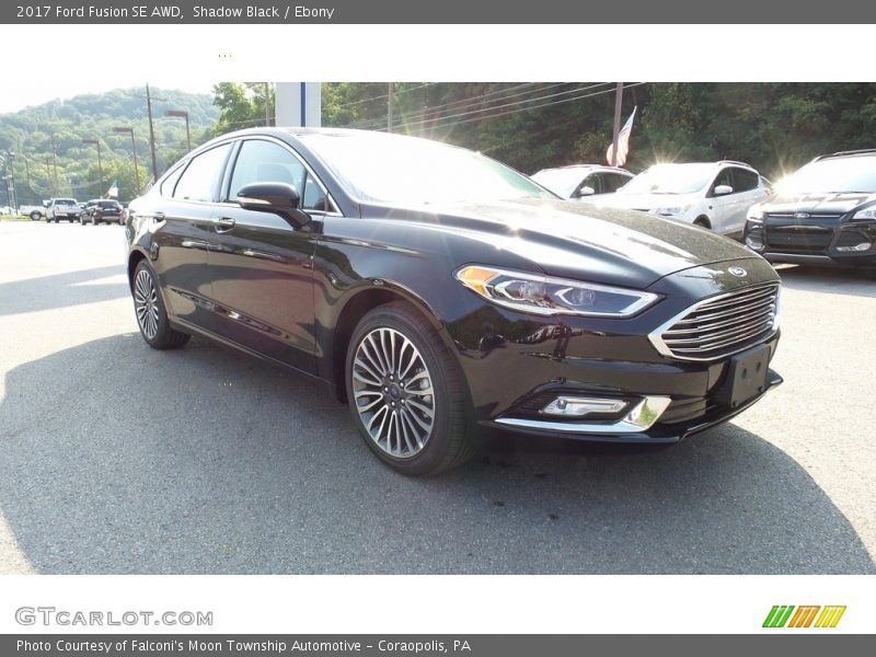 Shadow Black / Ebony 2017 Ford Fusion SE AWD