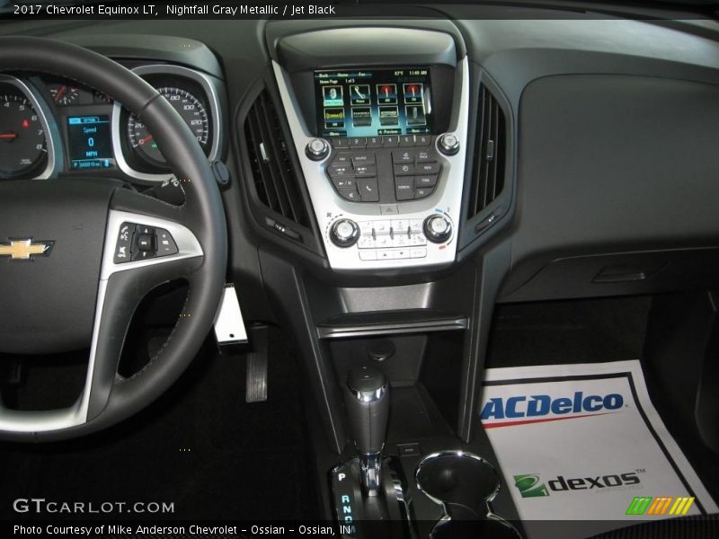 Nightfall Gray Metallic / Jet Black 2017 Chevrolet Equinox LT
