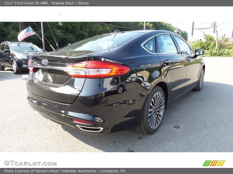 Shadow Black / Ebony 2017 Ford Fusion SE AWD