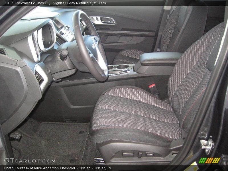 Nightfall Gray Metallic / Jet Black 2017 Chevrolet Equinox LT