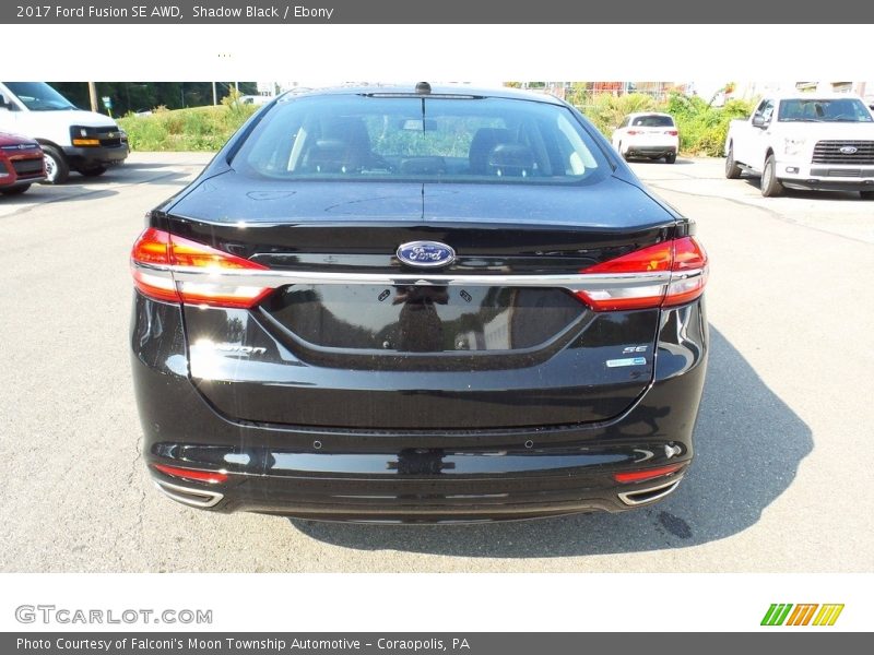 Shadow Black / Ebony 2017 Ford Fusion SE AWD