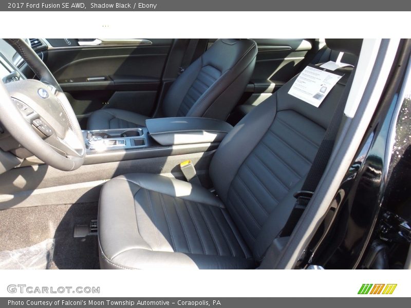 Shadow Black / Ebony 2017 Ford Fusion SE AWD