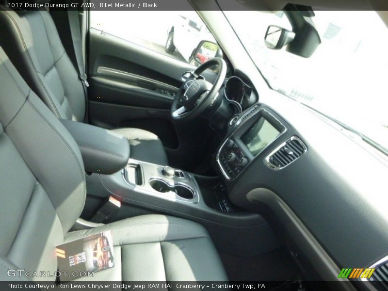 Billet Metallic / Black 2017 Dodge Durango GT AWD