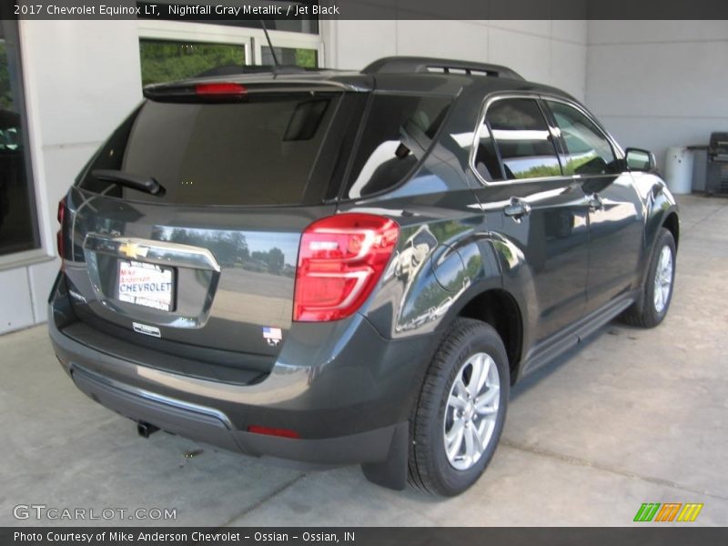 Nightfall Gray Metallic / Jet Black 2017 Chevrolet Equinox LT