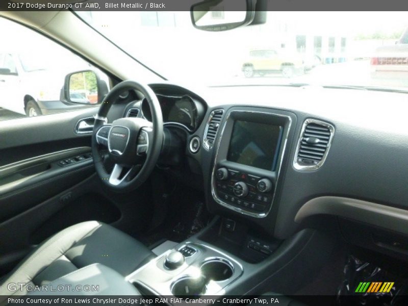 Billet Metallic / Black 2017 Dodge Durango GT AWD