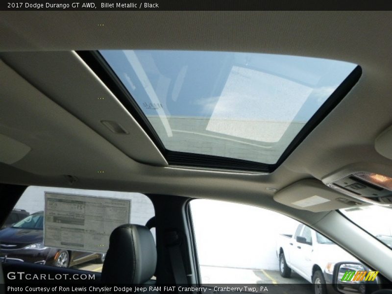 Billet Metallic / Black 2017 Dodge Durango GT AWD