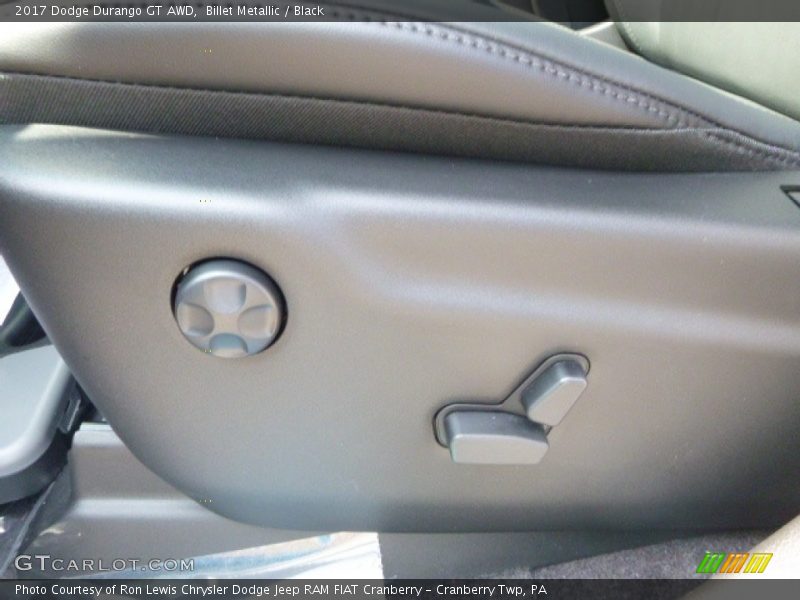 Billet Metallic / Black 2017 Dodge Durango GT AWD