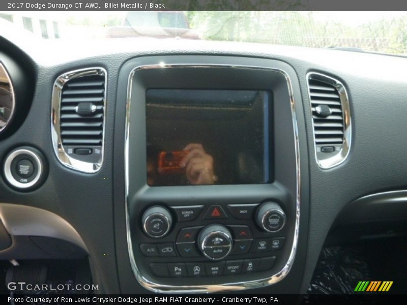 Billet Metallic / Black 2017 Dodge Durango GT AWD