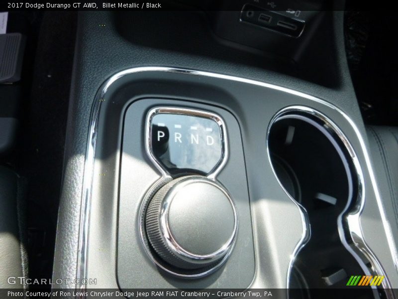 Billet Metallic / Black 2017 Dodge Durango GT AWD