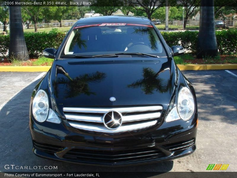 Black / Black 2006 Mercedes-Benz R 350 4Matic