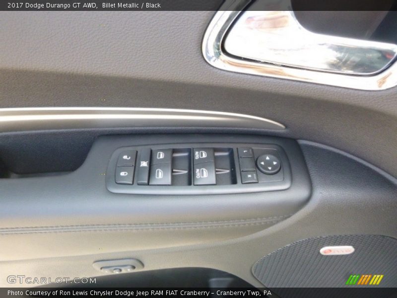 Billet Metallic / Black 2017 Dodge Durango GT AWD