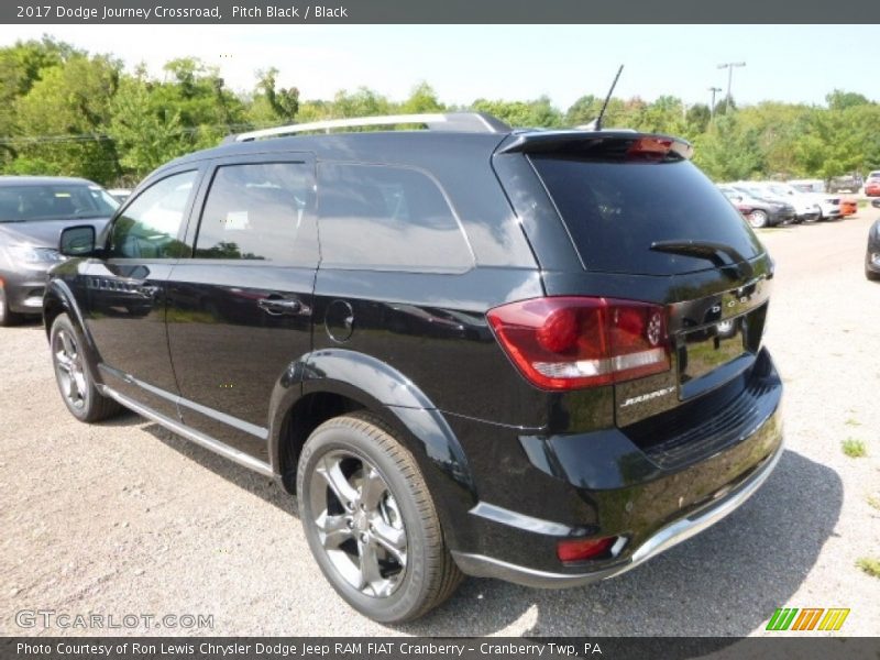 Pitch Black / Black 2017 Dodge Journey Crossroad