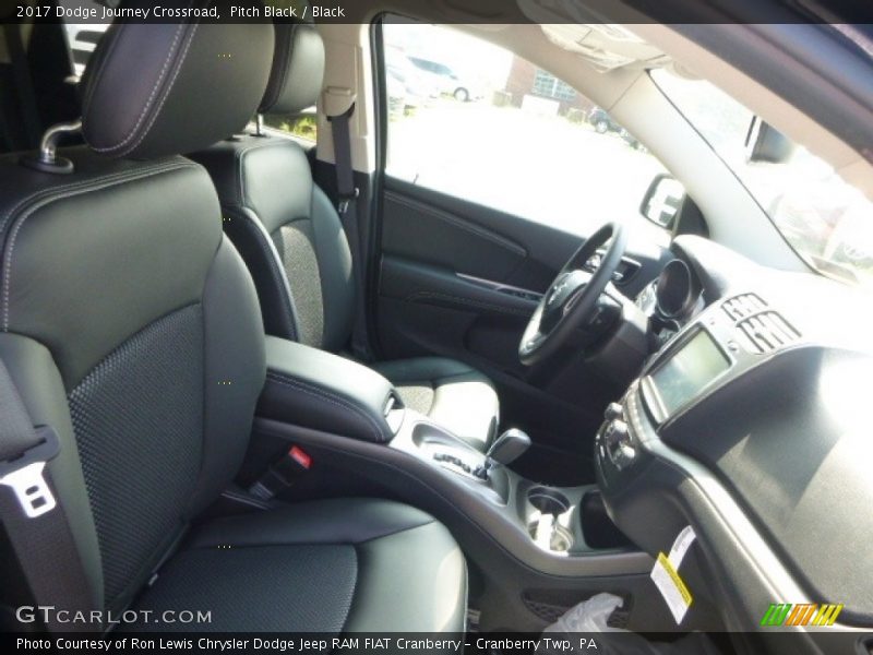 Pitch Black / Black 2017 Dodge Journey Crossroad
