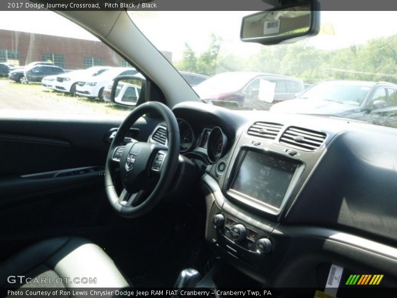 Pitch Black / Black 2017 Dodge Journey Crossroad
