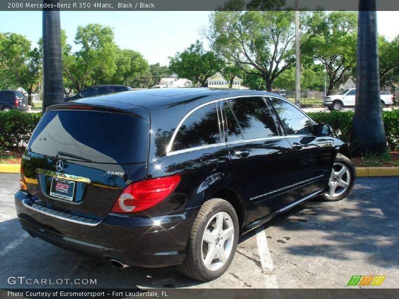 Black / Black 2006 Mercedes-Benz R 350 4Matic