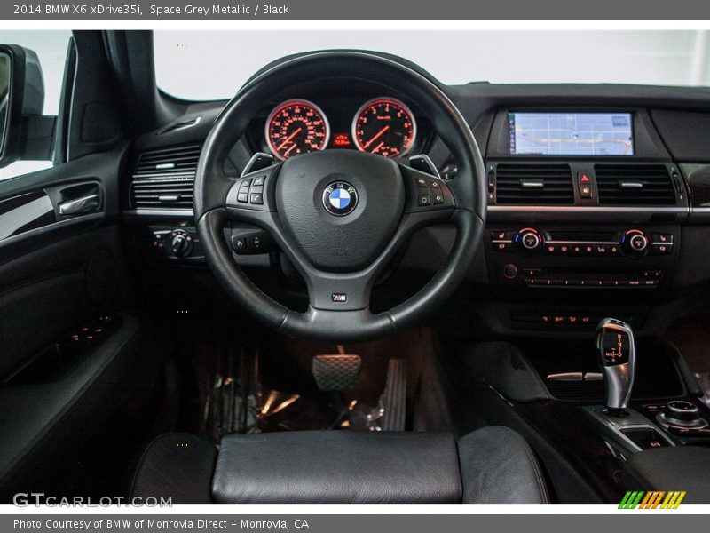 Space Grey Metallic / Black 2014 BMW X6 xDrive35i