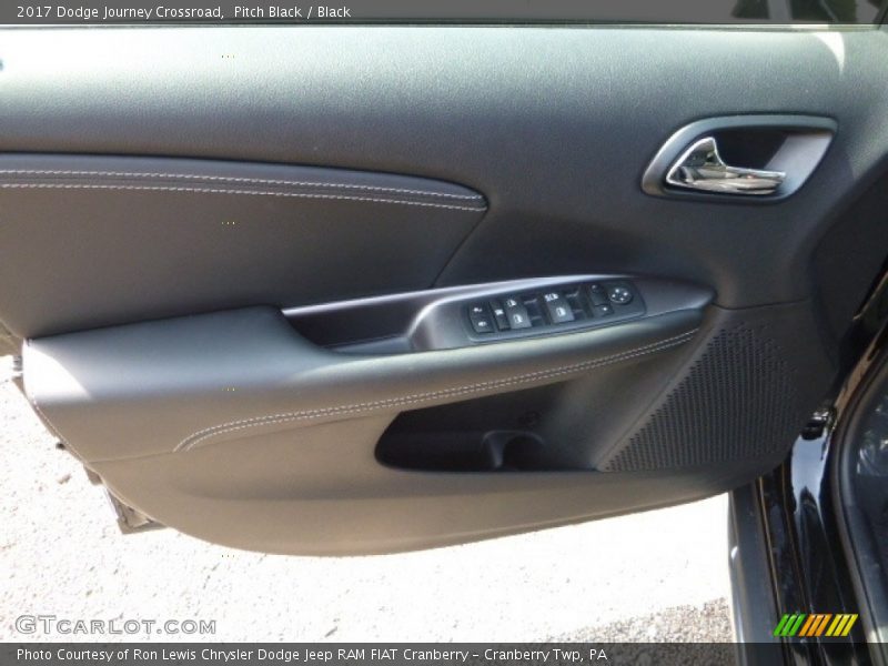 Pitch Black / Black 2017 Dodge Journey Crossroad