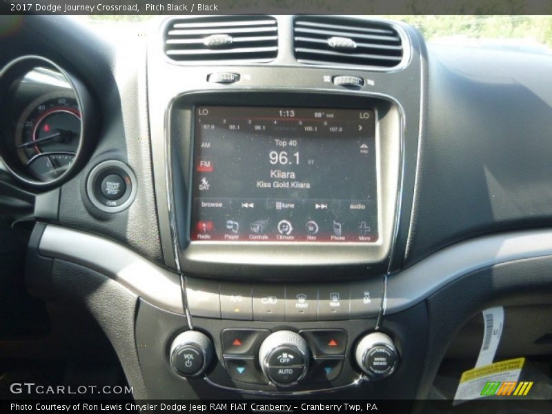 Pitch Black / Black 2017 Dodge Journey Crossroad