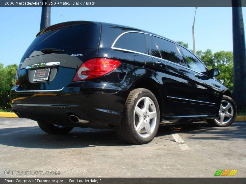 Black / Black 2006 Mercedes-Benz R 350 4Matic