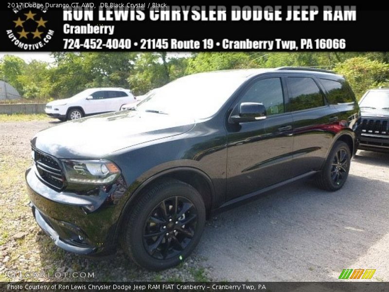 DB Black Crystal / Black 2017 Dodge Durango GT AWD