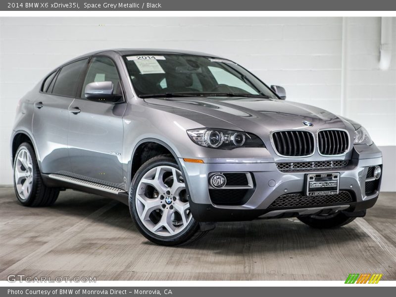 Space Grey Metallic / Black 2014 BMW X6 xDrive35i