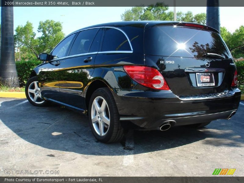 Black / Black 2006 Mercedes-Benz R 350 4Matic