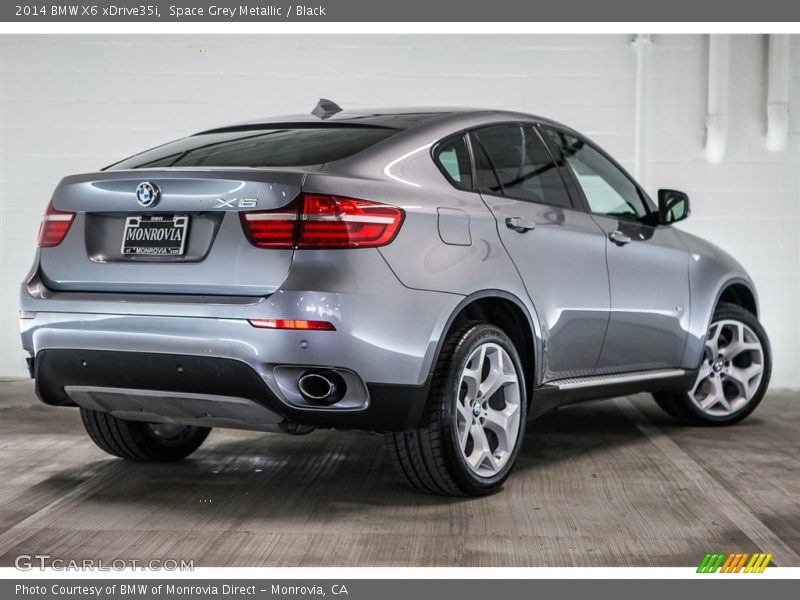 Space Grey Metallic / Black 2014 BMW X6 xDrive35i