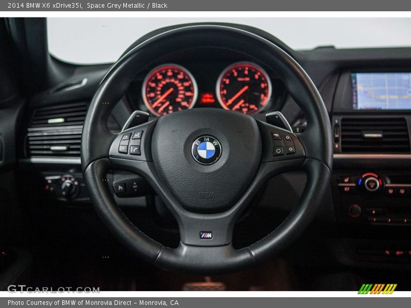 Space Grey Metallic / Black 2014 BMW X6 xDrive35i