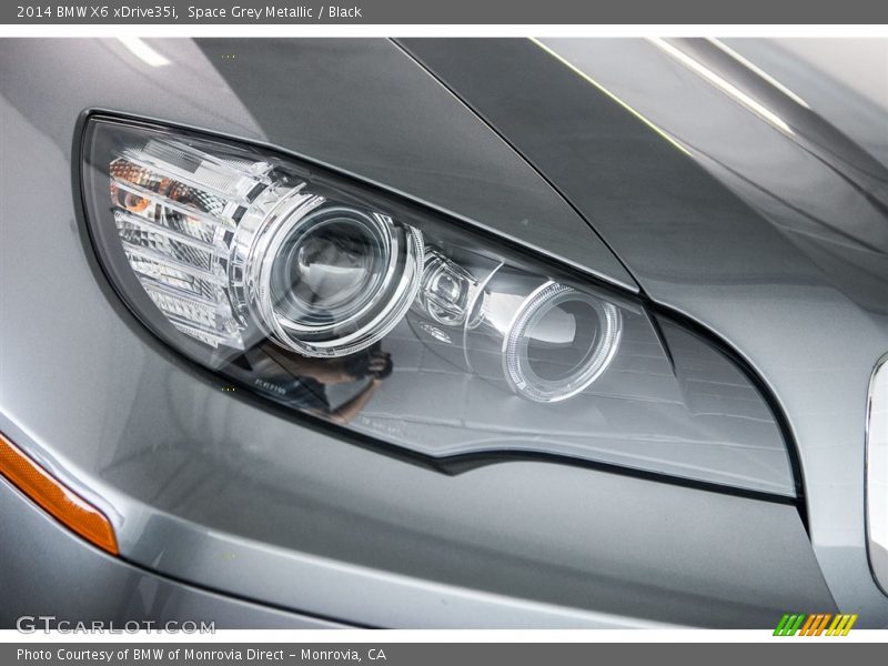 Space Grey Metallic / Black 2014 BMW X6 xDrive35i