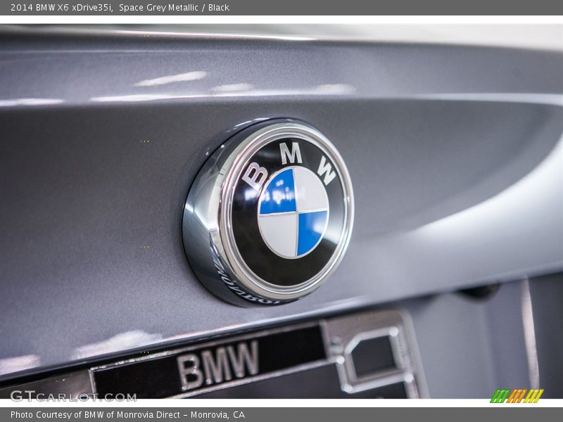 Space Grey Metallic / Black 2014 BMW X6 xDrive35i