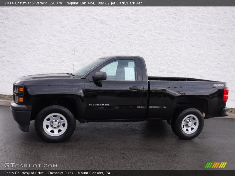 Black / Jet Black/Dark Ash 2014 Chevrolet Silverado 1500 WT Regular Cab 4x4