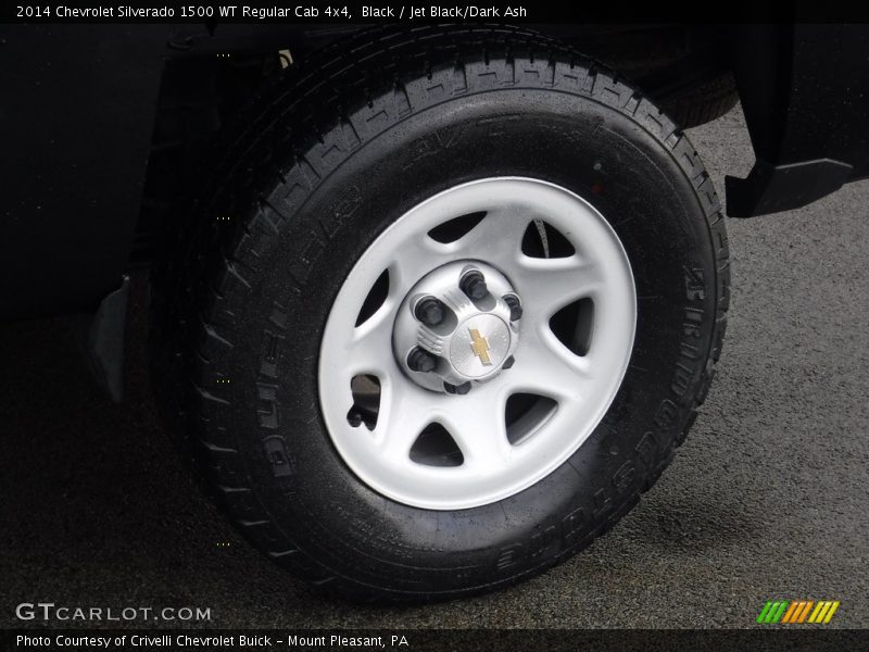 Black / Jet Black/Dark Ash 2014 Chevrolet Silverado 1500 WT Regular Cab 4x4