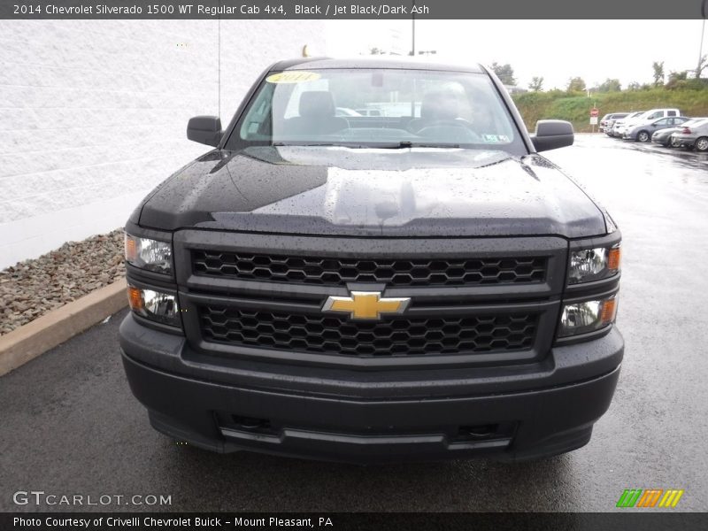 Black / Jet Black/Dark Ash 2014 Chevrolet Silverado 1500 WT Regular Cab 4x4