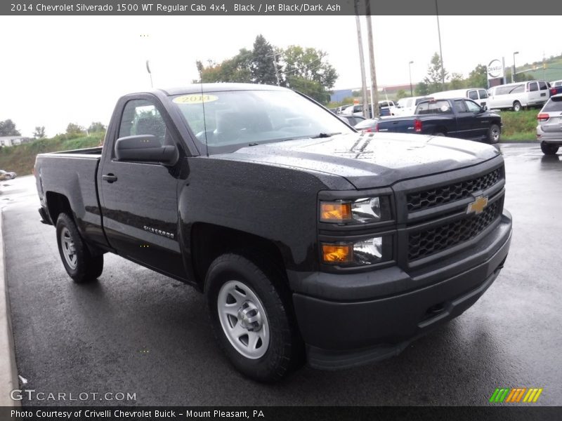 Black / Jet Black/Dark Ash 2014 Chevrolet Silverado 1500 WT Regular Cab 4x4