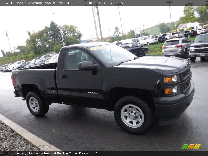 Black / Jet Black/Dark Ash 2014 Chevrolet Silverado 1500 WT Regular Cab 4x4