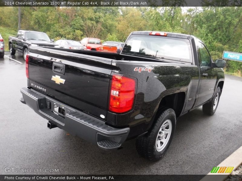 Black / Jet Black/Dark Ash 2014 Chevrolet Silverado 1500 WT Regular Cab 4x4