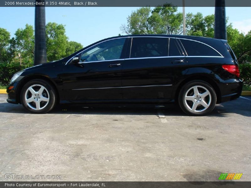 Black / Black 2006 Mercedes-Benz R 350 4Matic