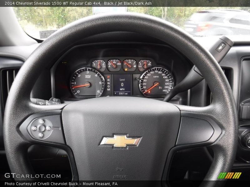 Black / Jet Black/Dark Ash 2014 Chevrolet Silverado 1500 WT Regular Cab 4x4