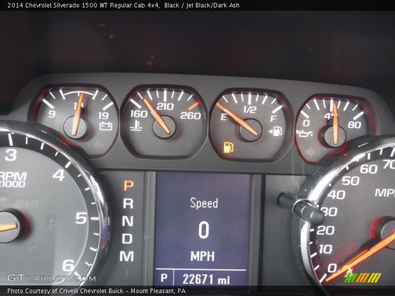 Black / Jet Black/Dark Ash 2014 Chevrolet Silverado 1500 WT Regular Cab 4x4