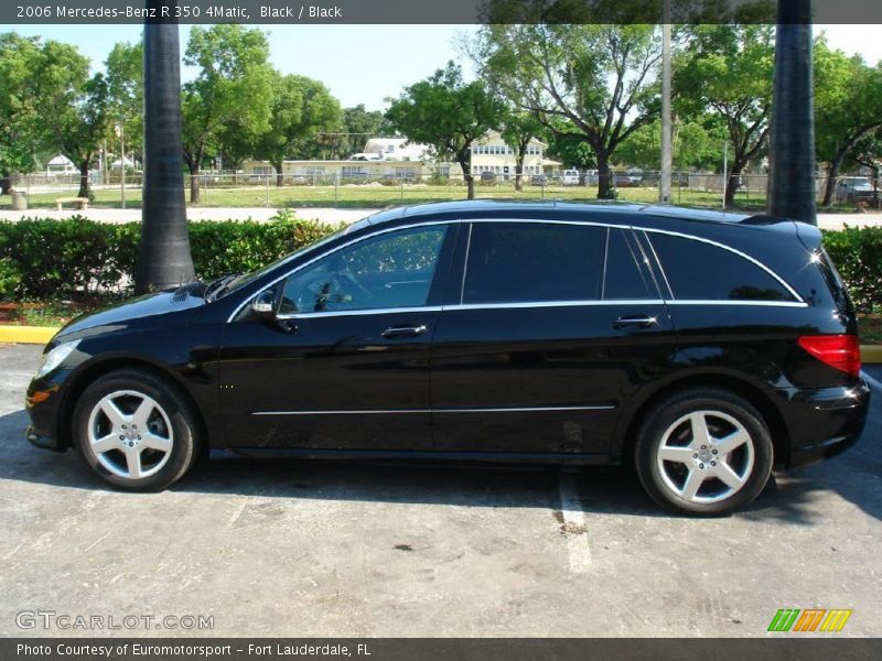 Black / Black 2006 Mercedes-Benz R 350 4Matic