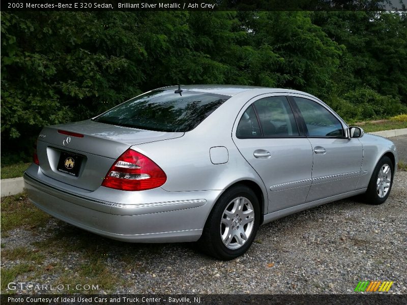 Brilliant Silver Metallic / Ash Grey 2003 Mercedes-Benz E 320 Sedan