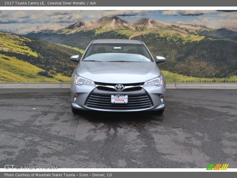 Celestial Silver Metallic / Ash 2017 Toyota Camry LE