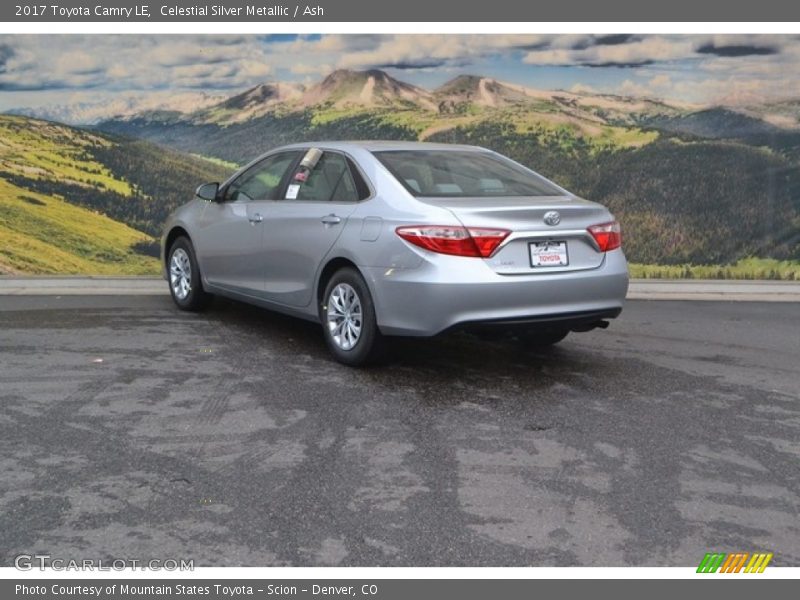 Celestial Silver Metallic / Ash 2017 Toyota Camry LE