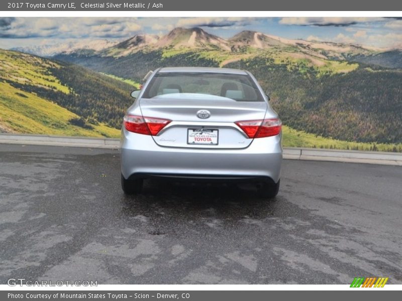 Celestial Silver Metallic / Ash 2017 Toyota Camry LE