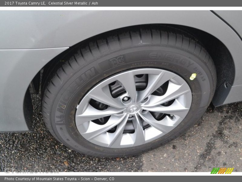 Celestial Silver Metallic / Ash 2017 Toyota Camry LE