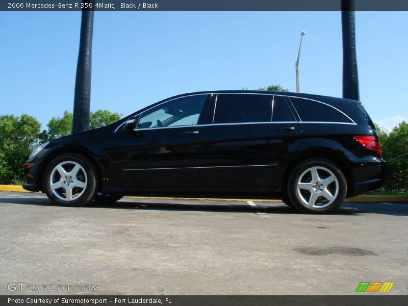 Black / Black 2006 Mercedes-Benz R 350 4Matic