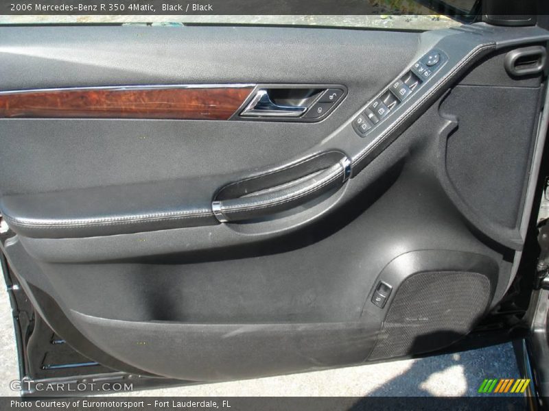 Black / Black 2006 Mercedes-Benz R 350 4Matic
