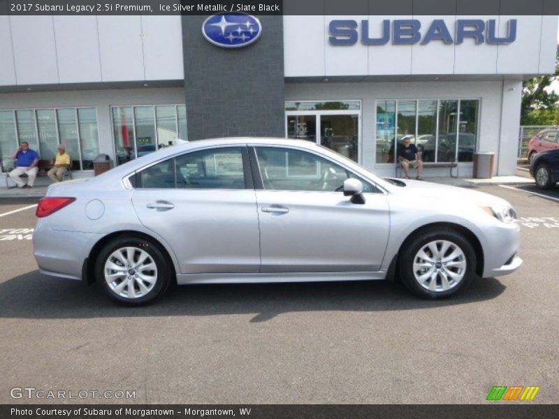 Ice Silver Metallic / Slate Black 2017 Subaru Legacy 2.5i Premium