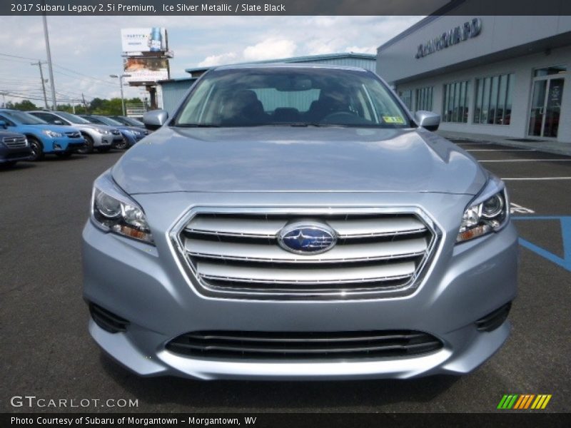 Ice Silver Metallic / Slate Black 2017 Subaru Legacy 2.5i Premium