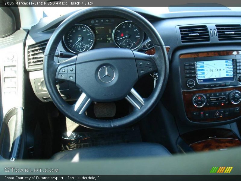 Black / Black 2006 Mercedes-Benz R 350 4Matic